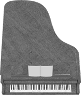 Closed Grand Piano