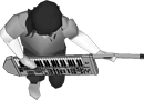 Keytar Player